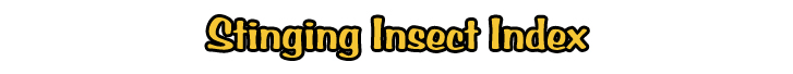 Stinging Insect Index